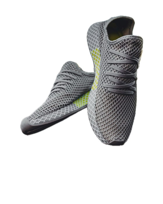 Finder's Remove Background result: the sneakers on a transparent background at the photo's full size